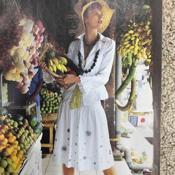 2005 Anthro “Kaleidoscope Skirt” by Odille - Picture 7 of 8